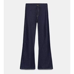 Zara Dark Blue Flare Jeans